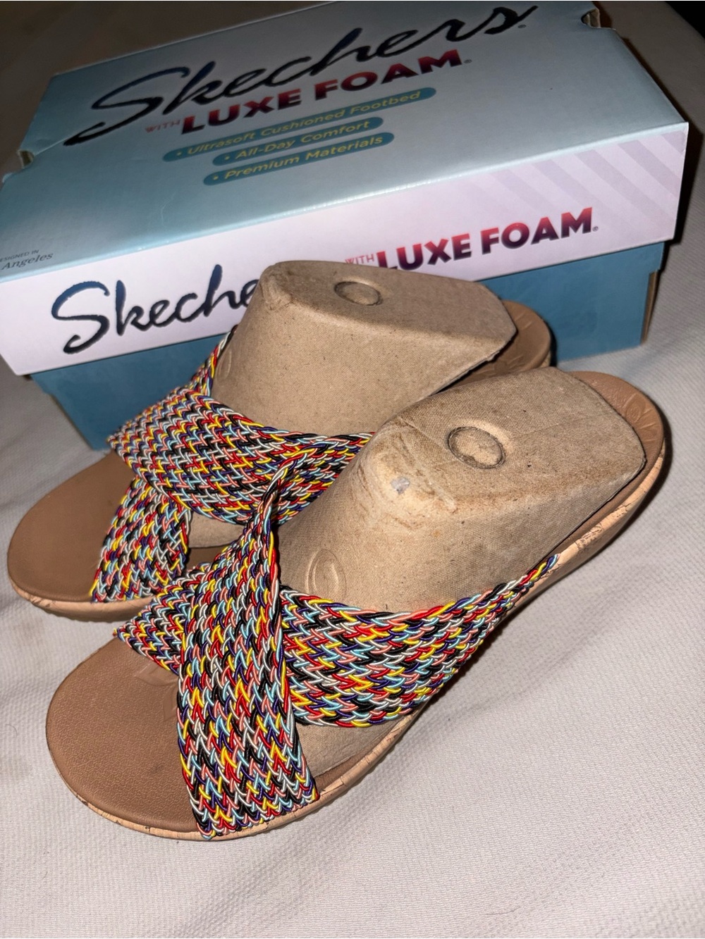 Skechers Beverlee Vacation Mode Luxe Foam wedges - Picture 5 of 10